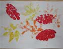 fall leaf print craft
