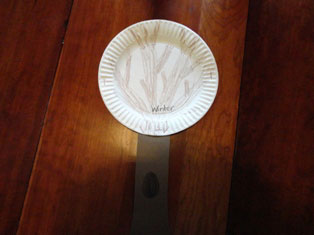 tree paper plate craft