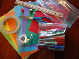 treasure board game materials