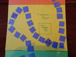 treasure game craft step 11