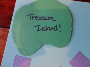 treasure game craft step 17