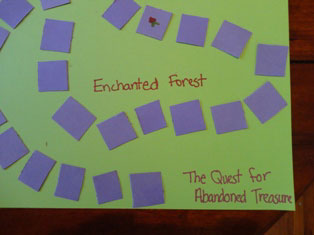 treasure game craft step 7