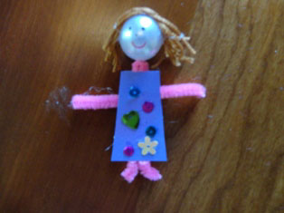 fairy doll craft step 3