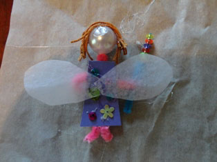 fairy doll craft for kids