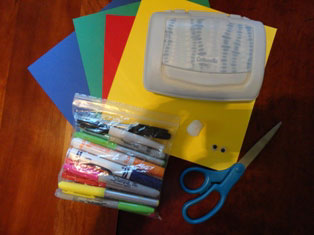 munching monster craft materials