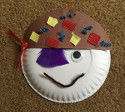paper plate pirate craft