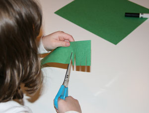 fathers day cutting grass card