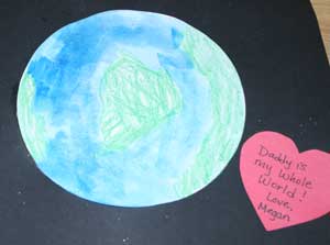 homemade fathers day card