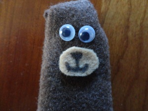 kids finger puppet craft