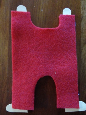 kids felt doll craft