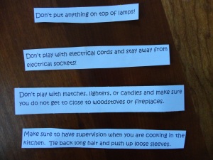 fire safety tips for kids