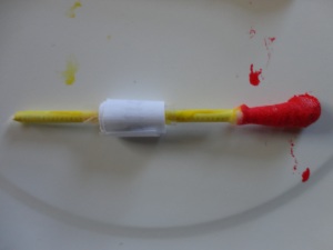 q-tip matches craft