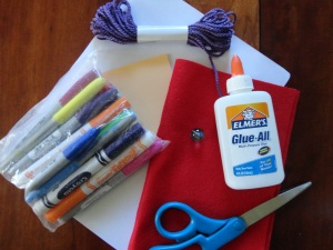 stop drop and roll craft materials