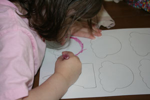 coloring ice cream