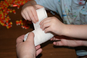 kids mummy craft