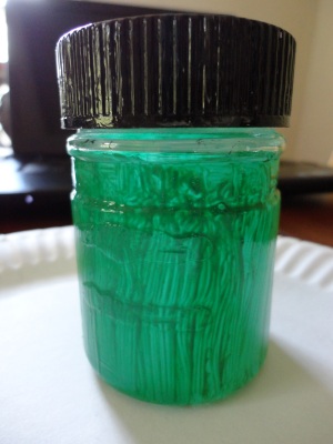 frankenstein candy jar craft