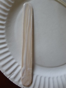 mummy craft popsicle sticks