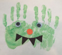 handprint monster craft