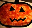 glowing pumpkin craft