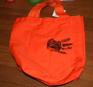 handprint spider craft
