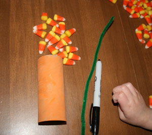 jack-o-lantern craft supplies