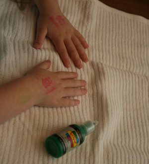 mothers day dish towel craft