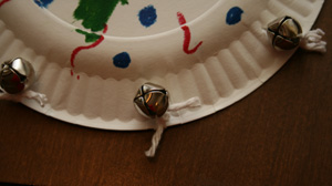 kids tambourine craft