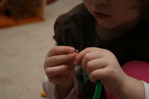 toddler bracelet craft