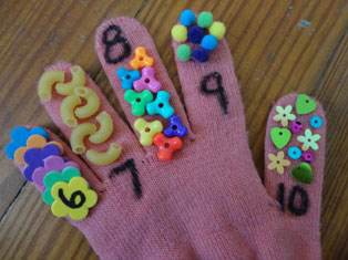finger counting craft