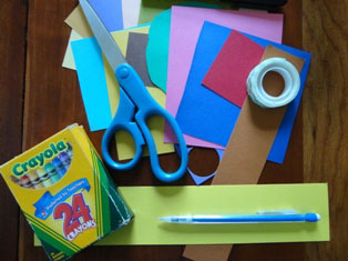 number ice cream cone craft materials