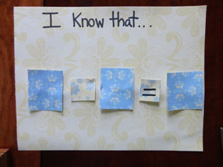 math facts craft