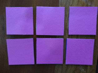 paper cardstock squares