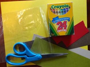 number pizza craft materials