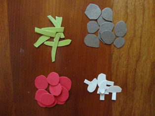 kids pizza craft