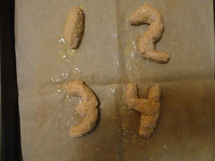 salted number pretzels
