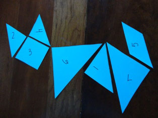 tangram cat