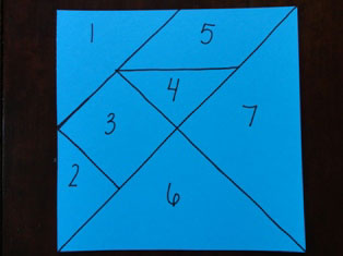 tangram craft step 7
