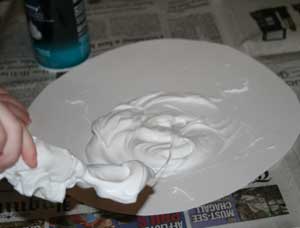 puffy paint moon