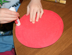 rainbow craft step 1