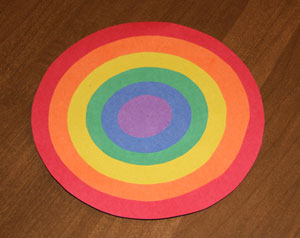 rainbow craft step 3