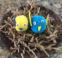 pom pom bird craft
