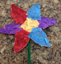 tissue paper flowers craft