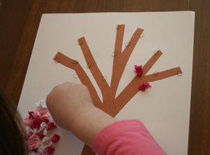 kids tree blossom craft