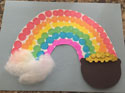 pot of gold rainbow craft