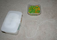 St. Patrick's Day Pasta Necklace toddler-setup-1