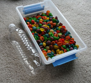 beach shaker craft materials