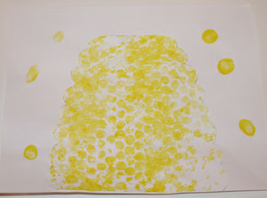 fingerprint bees craft