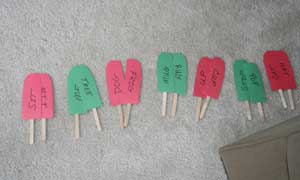 popsicle matching craft