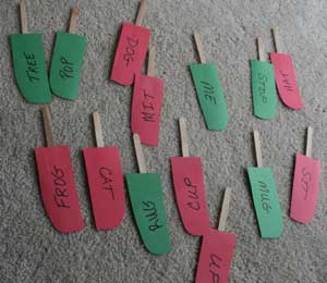 kids matching game