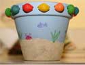 ocean flower pot craft